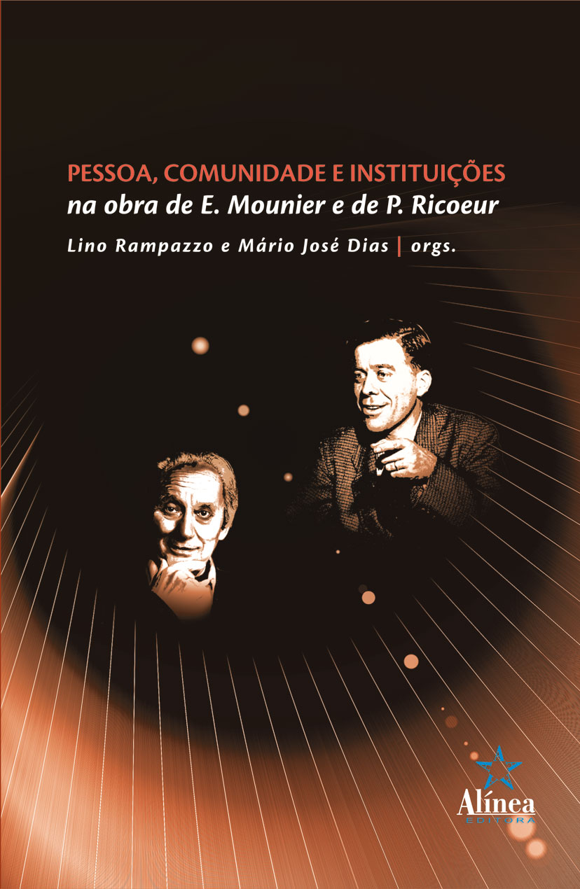 Pessoa, Comunidade e Instituições na Obra de E. Mounier e de P. Ricoeur-0
